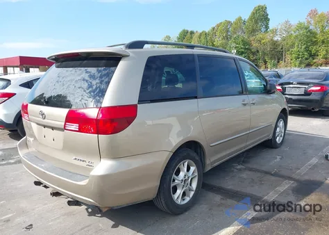 2004 Toyota Sienna Le z USA, uszkodzony, nr VIN 5TDBA23CX4S016703